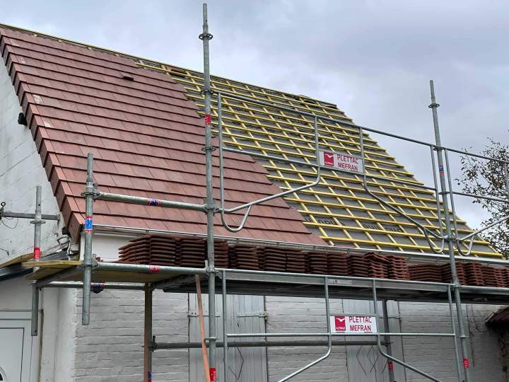 Pose et réparation de toiture