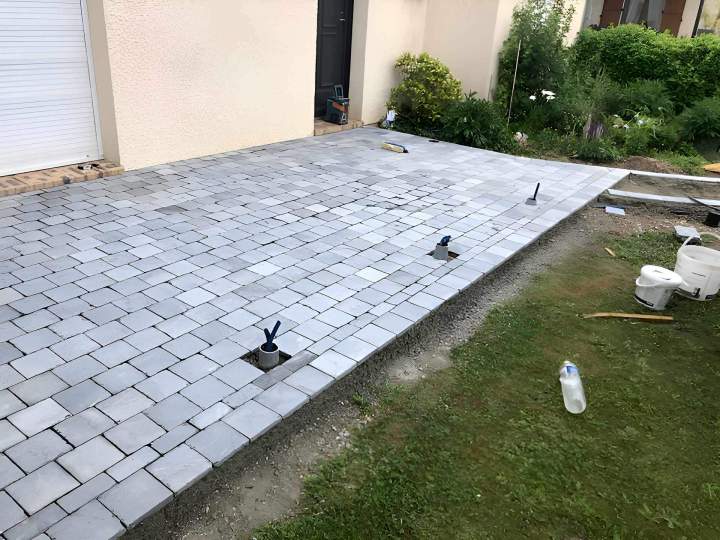 Travaux de dallage extérieur à Vexin-Sur-Epte