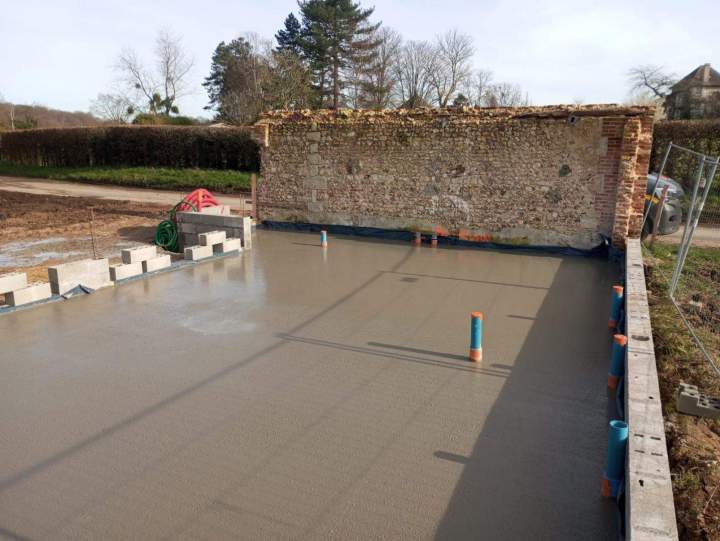 Travaux d'extension maison Vexin-Sur-Epte