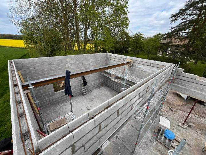 Travaux d’extension de maison à Vexin-Sur-Epte