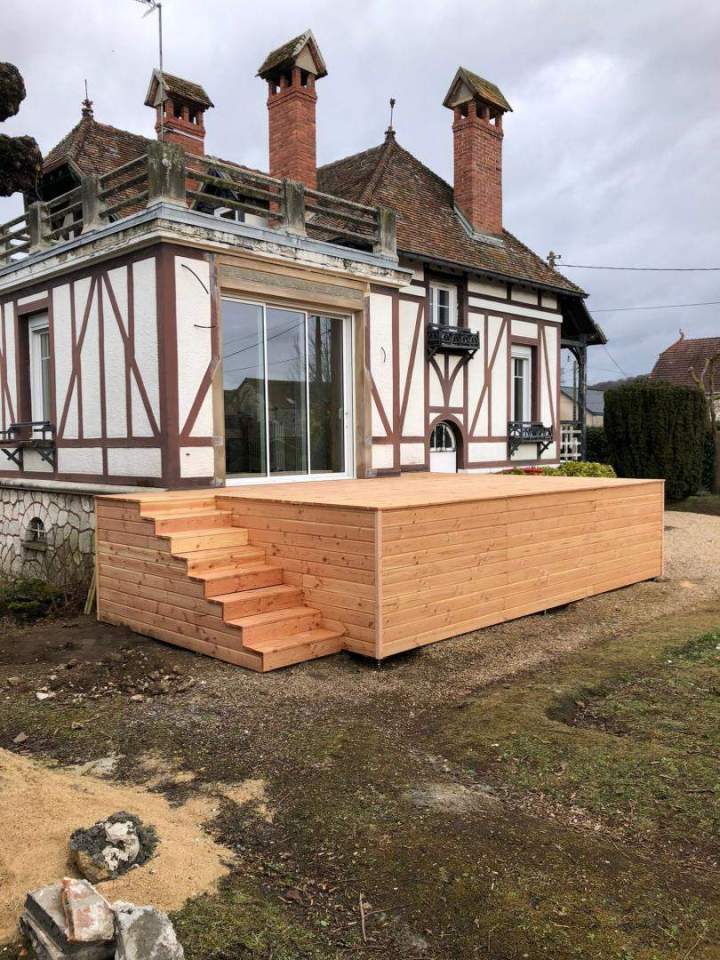 Terrasse en bois Vexin-Sur-Epte