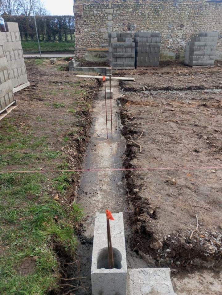 Travaux d'extension maison Vexin-Sur-Epte