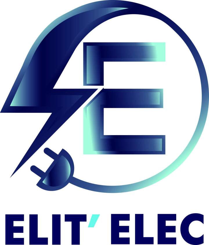 Elit elec logo + base line fondblanc