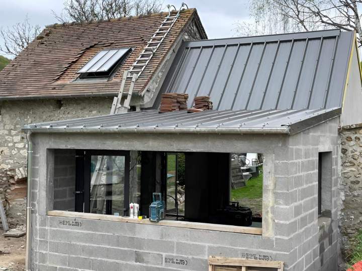 Travaux d'extension maison Vexin-Sur-Epte