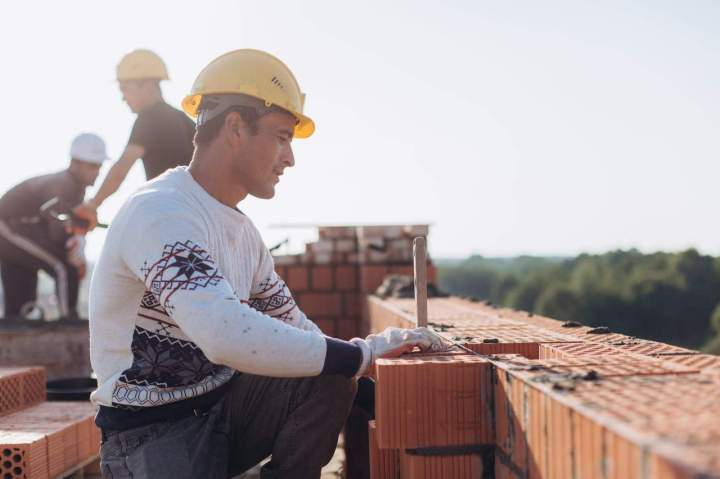 chantier de maçonnerie