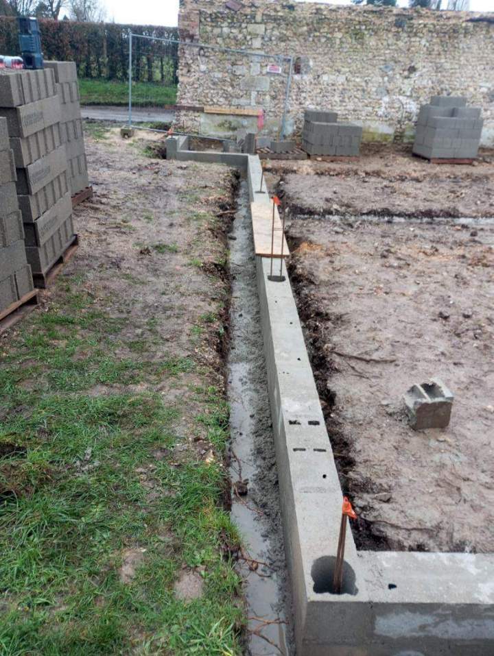 Travaux d'extension maison Vexin-Sur-Epte